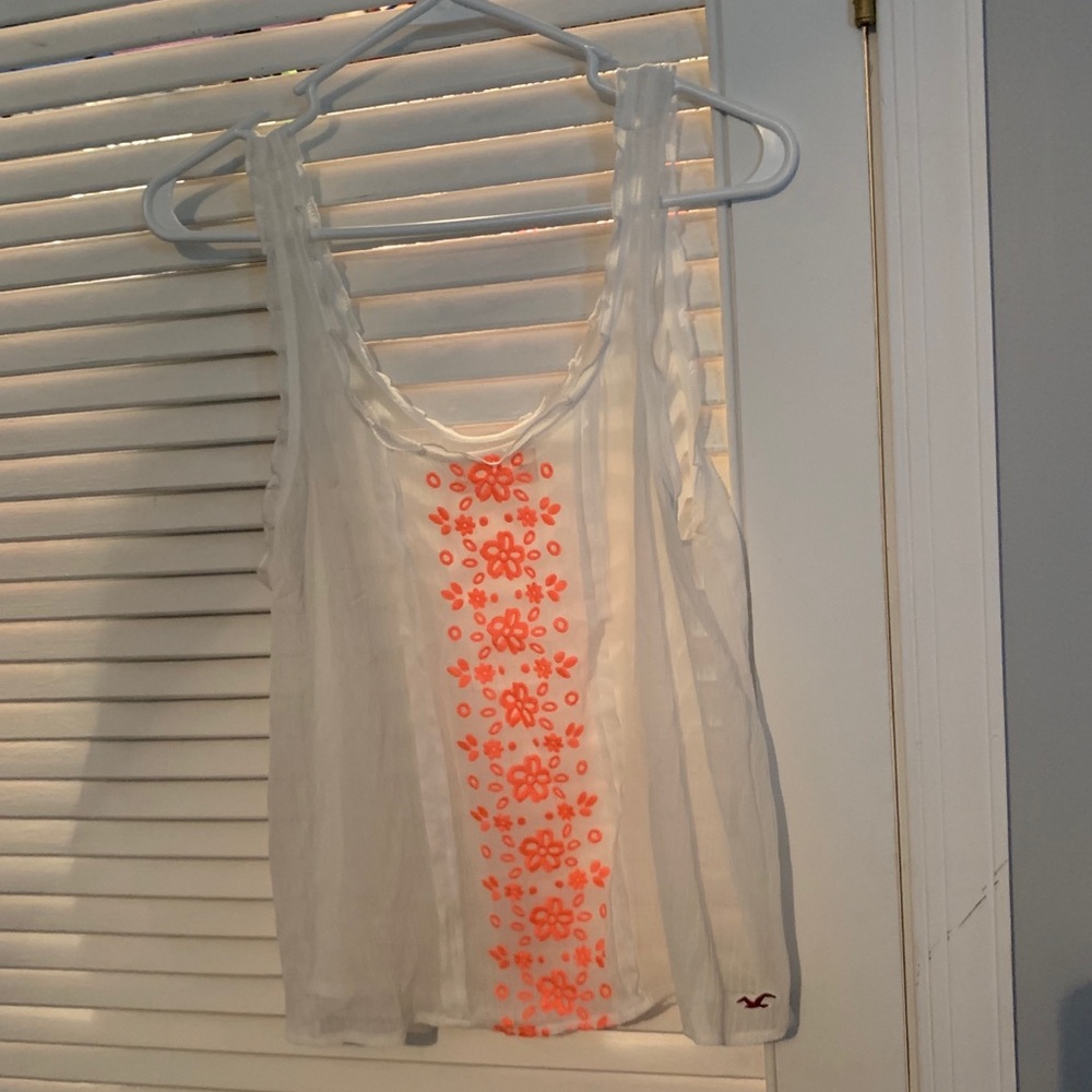 Hollister flowy tank top